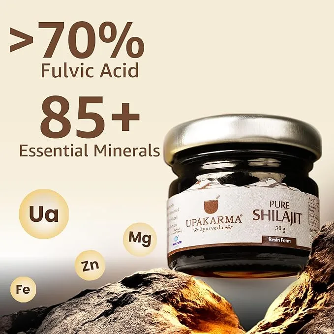UPAKARMA Pure Shilajit Resin 30g